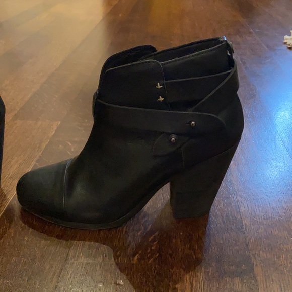 Rag and Bone black booties - Picture 2 of 7